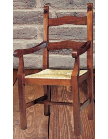 POLTRONA IN PAGLIA IN  FAGGIO