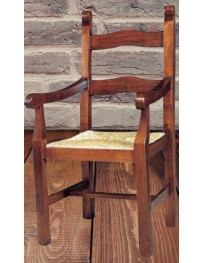 POLTRONA IN PAGLIA IN  FAGGIO