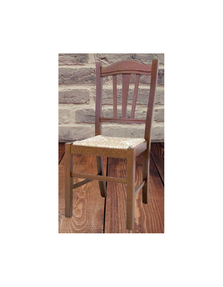 SEDIA IN PAGLIA IN  FAGGIO