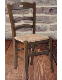 SEDIA IN PAGLIA IN  FAGGIO