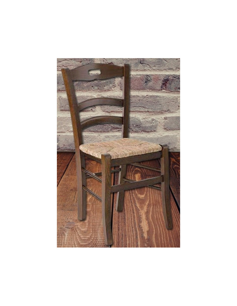 SEDIA IN PAGLIA IN  FAGGIO