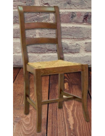 SEDIA IN PAGLIA  IN  FAGGIO