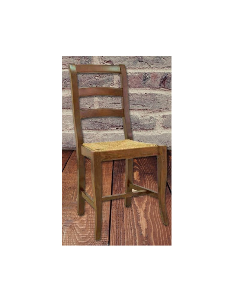 SEDIA IN PAGLIA  IN  FAGGIO