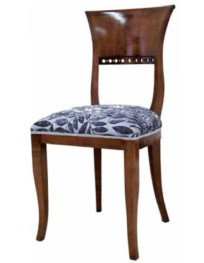 SEDIA IMBOTTITA IN  FAGGIO