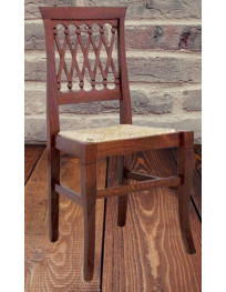 SEDIA SEDUTA IN PAGLIA