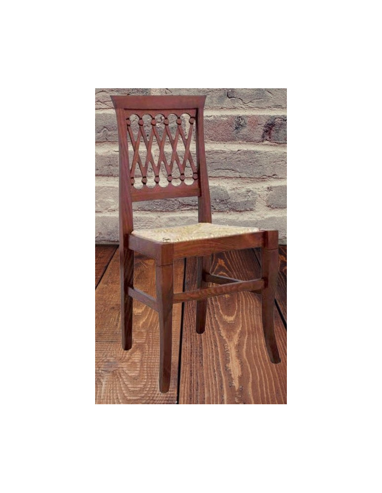 SEDIA SEDUTA IN PAGLIA