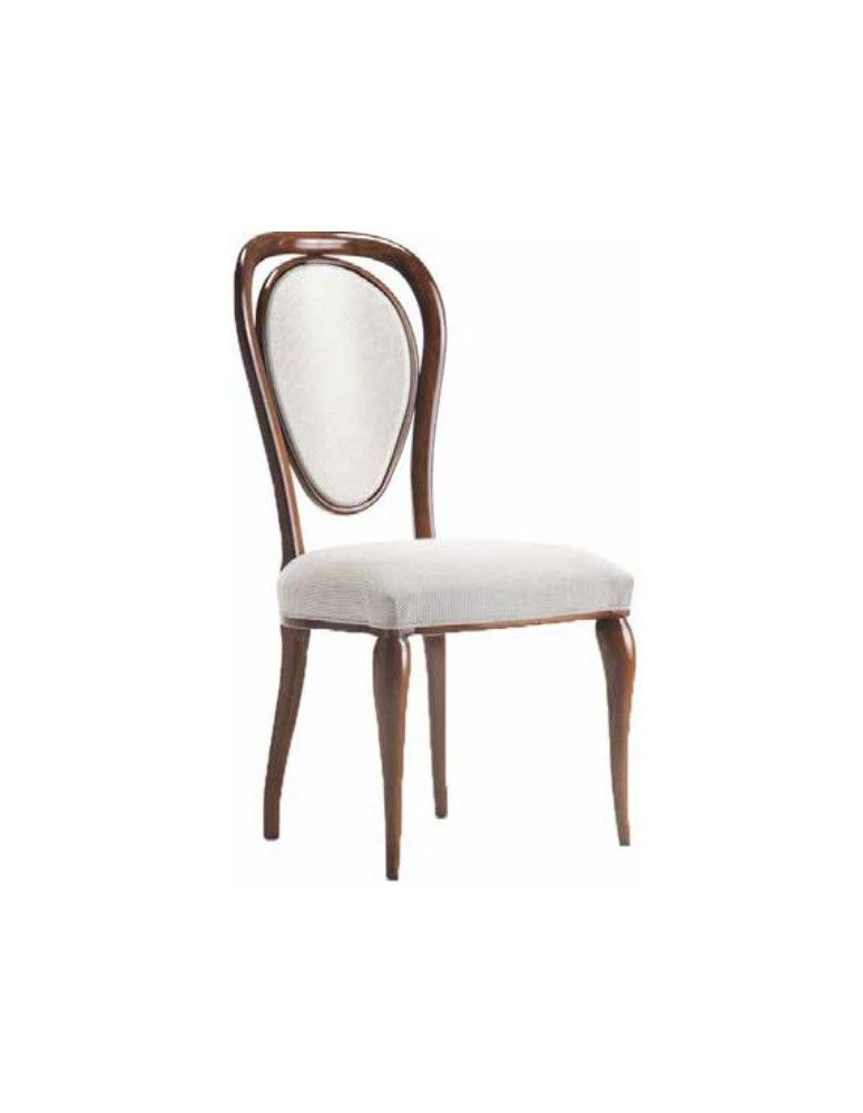 SEDIA IMBOTTITA IN FAGGIO