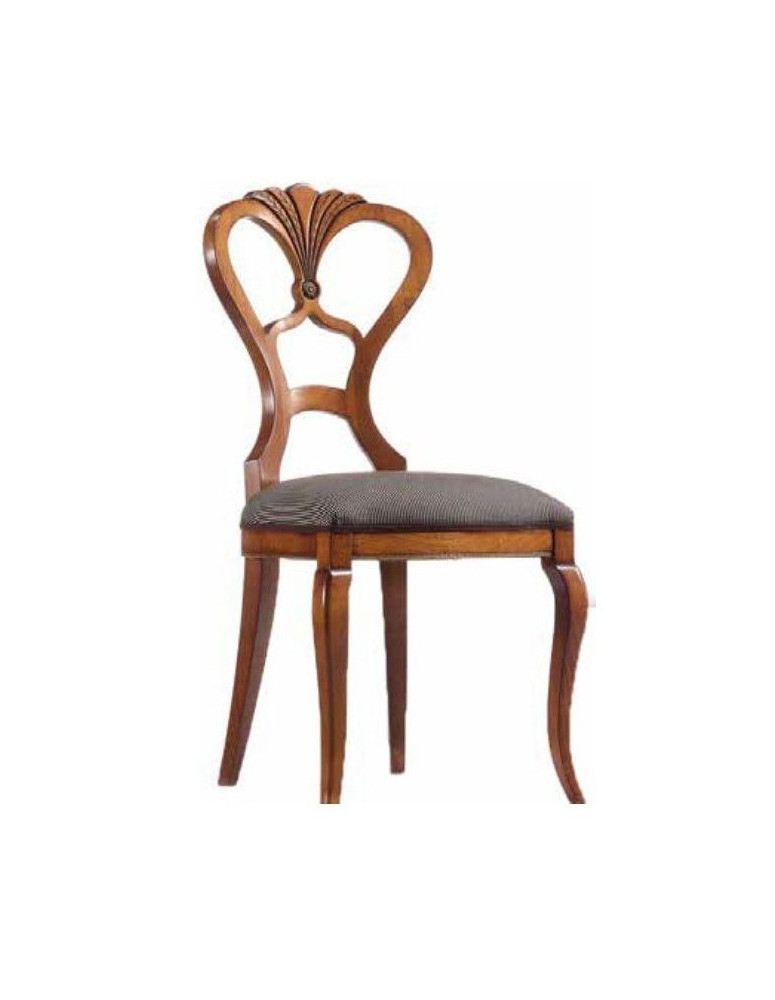 SEDIA IMBOTTITA IN  FAGGIO