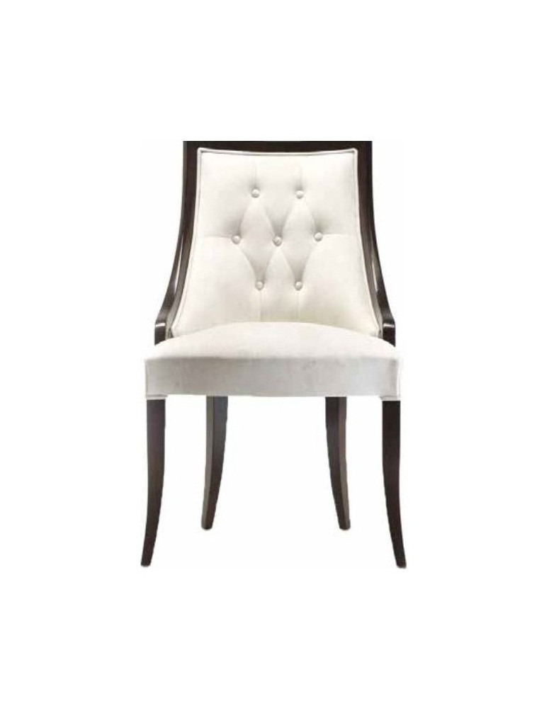 SEDIA IMBOTTITA IN FAGGIO