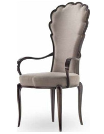 POLTRONA IMBOTTITA CLASSICA IN FAGGIO