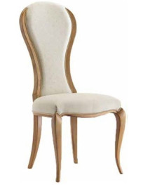 SEDIA IMBOTTITA IN STLE IN FAGGIO