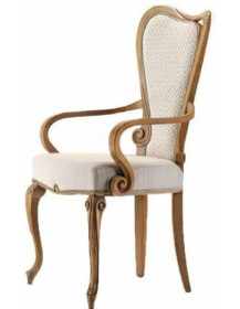 POLTRONCINA IMBOTTITA IN STLE IN FAGGIO