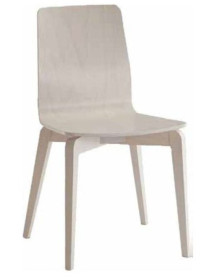 SEDIA MODERNA IN FAGGIO O FRASSINO