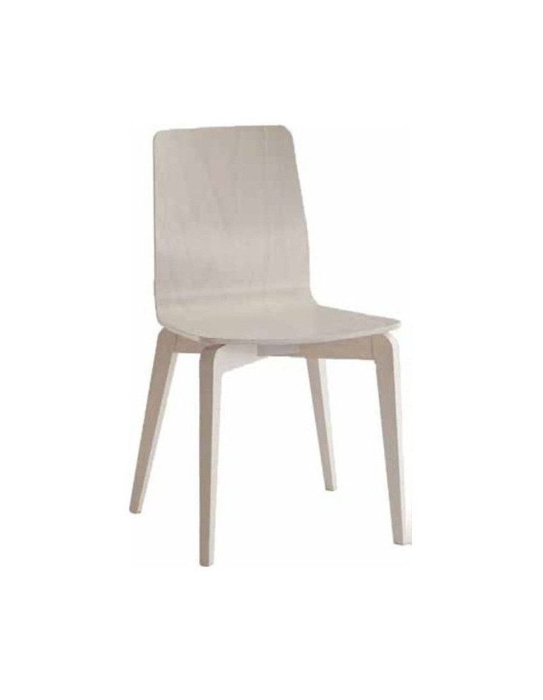 SEDIA MODERNA IN FAGGIO O FRASSINO