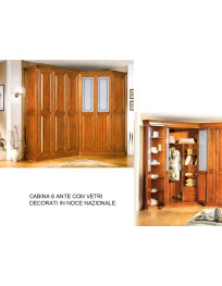 CABINA MASSICCIA VETRI DECORATI