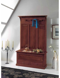 ATTACCAPANNI 4 POSTI E CASSAPANCA