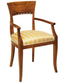 POLTRONA STYLE IN LEGNO MASSELLO