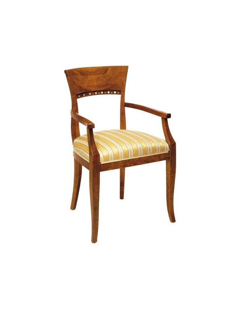 POLTRONA STYLE IN LEGNO MASSELLO