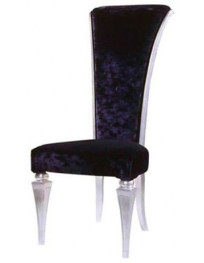 SEDIA IMBOTTITA STYLE IN LEGNO MASSELLO