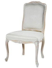 SEDIA IMBOTTITA STYLE IN LEGNO MASSELLO