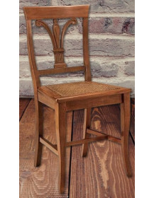 SEDIA CLASSICA  IN LEGNO MASSELLO