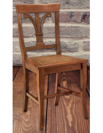 SEDIA CLASSICA  IN LEGNO MASSELLO
