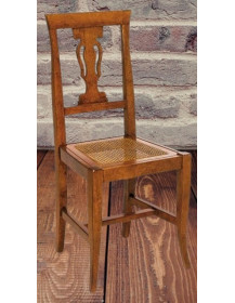 SEDIA CLASSICA IN LEGNO MASSELLO
