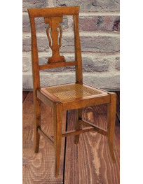 SEDIA CLASSICA IN LEGNO MASSELLO