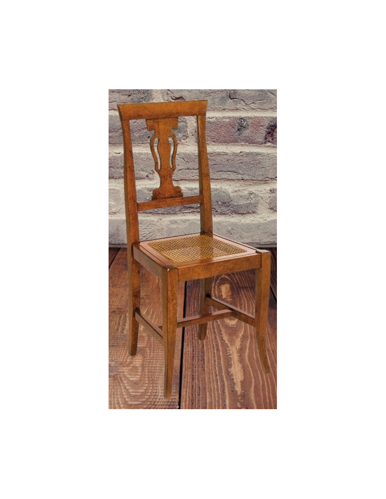 SEDIA CLASSICA IN LEGNO MASSELLO