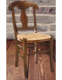 SEDIA SEDUTA PAGLIA O LEGNO