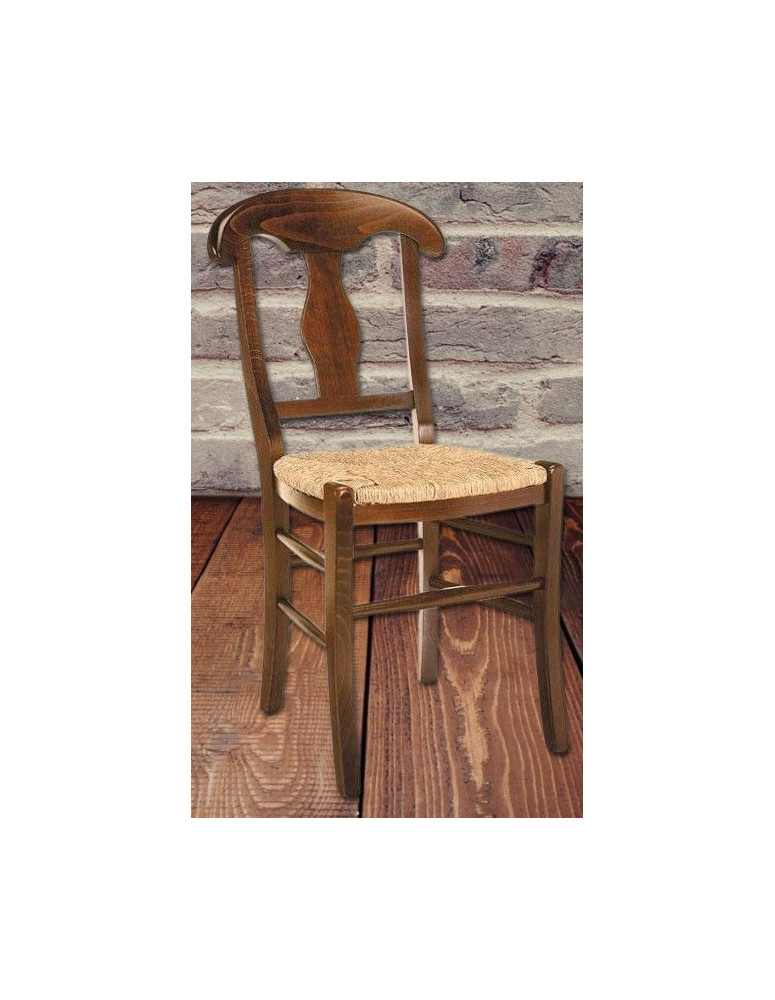 SEDIA SEDUTA PAGLIA O LEGNO