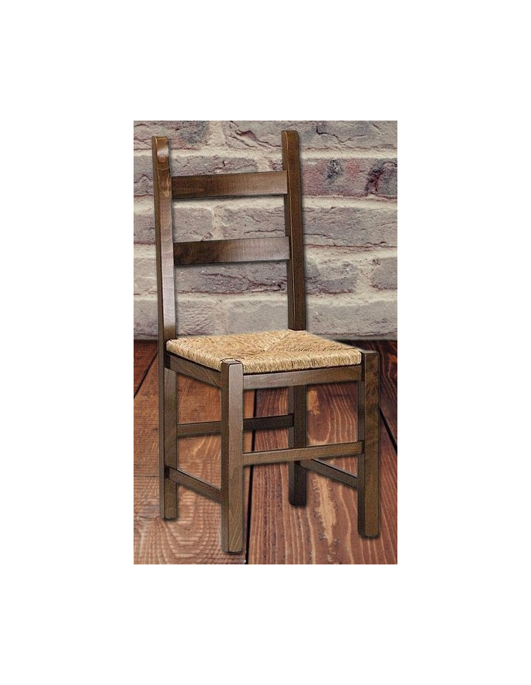 SEDIA SEDUTA PAGLIA O LEGNO