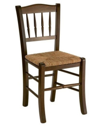 SEDIA SEDUTA PAGLIA O LEGNO