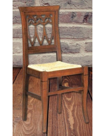 SEDIA SEDUTA PAGLIA O LEGNO