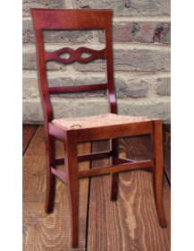 SEDIA SEDUTA PAGLIA O LEGNO