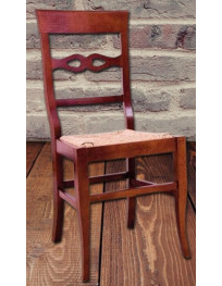 SEDIA SEDUTA PAGLIA O LEGNO