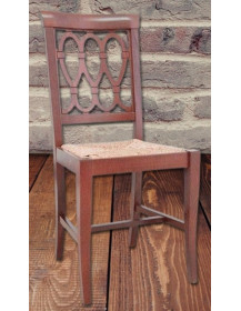 SEDIA SEDUTA PAGLIA O LEGNO