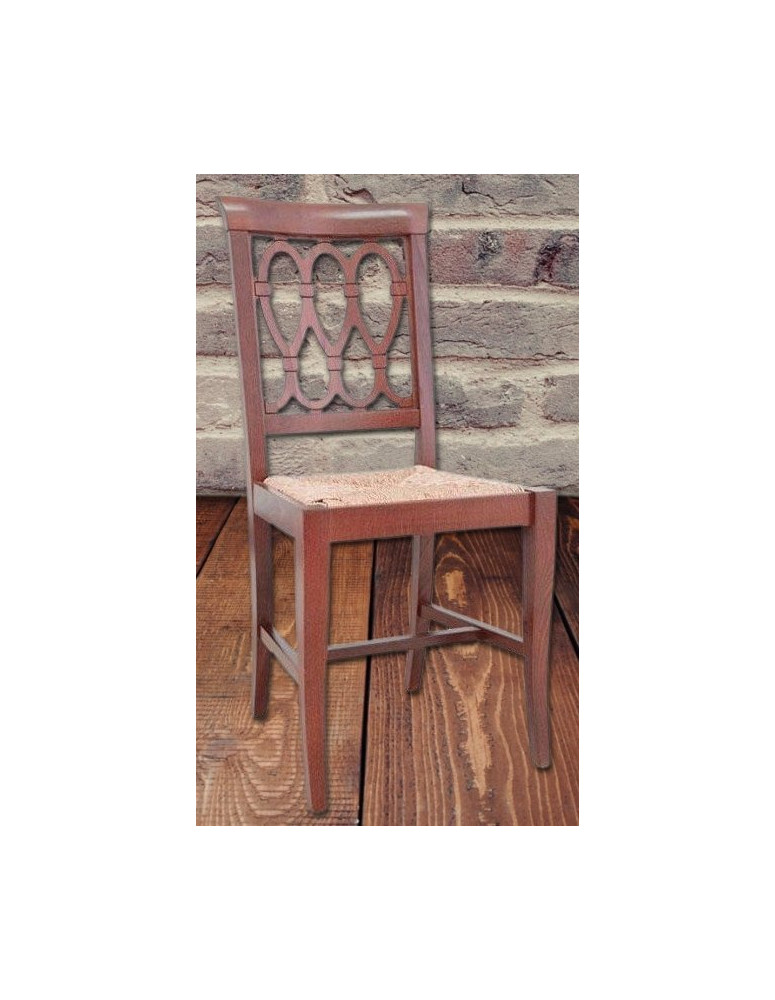 SEDIA SEDUTA PAGLIA O LEGNO