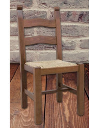 SEDIA SEDUTA PAGLIA O LEGNO