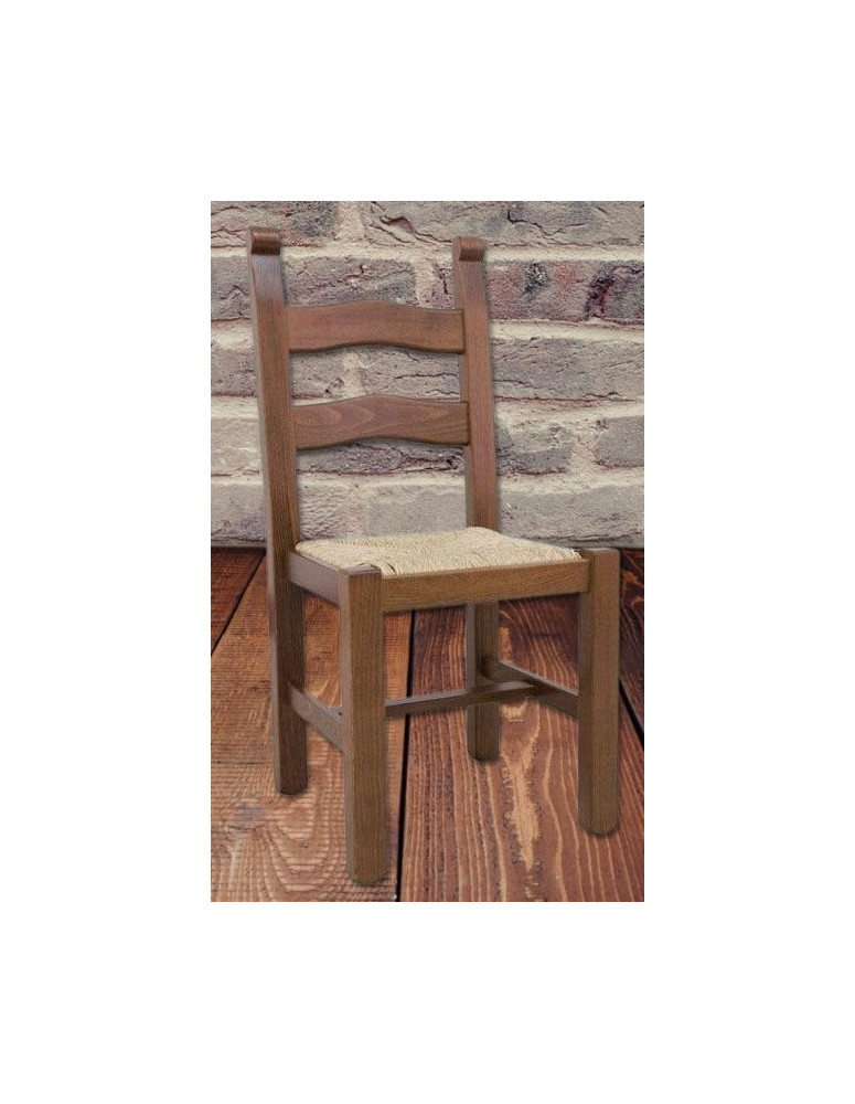 SEDIA SEDUTA PAGLIA O LEGNO