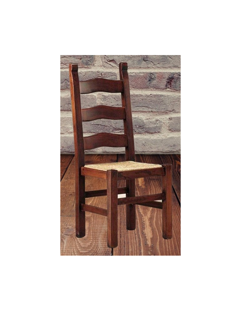 SEDIA SEDUTA PAGLIA O LEGNO