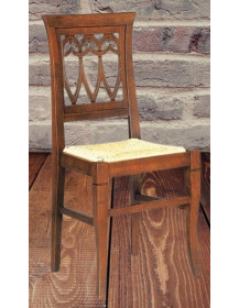 SEDIA SEDUTA PAGLIA O LEGNO