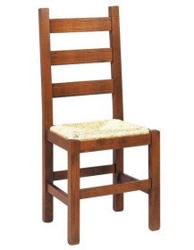 SEDIA SEDUTA PAGLIA O LEGNO