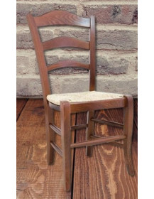 SEDIA SEDUTA PAGLIA O LEGNO