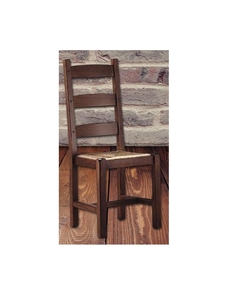 SEDIA SEDUTA PAGLIA O LEGNO