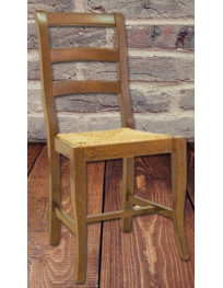 SEDIA SEDUTA PAGLIA O LEGNO