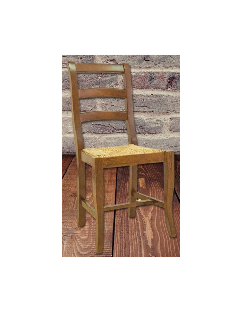 SEDIA SEDUTA PAGLIA O LEGNO