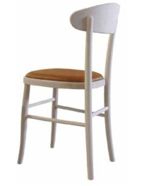 SEDIA IMBOTTITA IN  FAGGIO