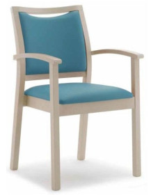 POLTRONCINA IMBOTTITA IN FAGGIO