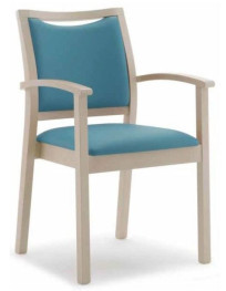 POLTRONCINA IMBOTTITA IN FAGGIO